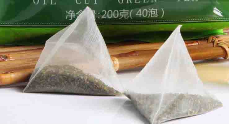 三角袋泡茶包(bāo)裝機包裝效果