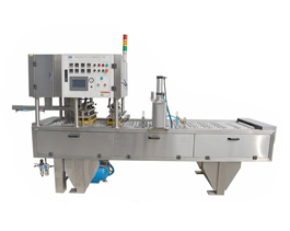杯裝辣椒醬灌裝機Hot sauce filling machine,小身材（cái）大味道！